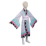 Anime Demon Slayer - Kochou Shinobu Niños Kimono Cosplay Navidad Disfraz Traje Vestido Carnaval disfrazdeptdiadebrujas.com®