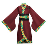 Anime Demon Slayer - Agatsuma Zenitsu Kimono Cosplay Disfraz Traje Navidad Carnaval Fiesta disfrazdeptdiadebrujas.com®