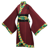 Anime Demon Slayer - Agatsuma Zenitsu Kimono Cosplay Disfraz Traje Navidad Carnaval Fiesta disfrazdeptdiadebrujas.com®