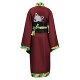 Anime Demon Slayer - Agatsuma Zenitsu Kimono Cosplay Disfraz Traje Navidad Carnaval Fiesta disfrazdeptdiadebrujas.com®