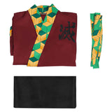 Anime Demon Slayer - Agatsuma Zenitsu Kimono Cosplay Disfraz Traje Navidad Carnaval Fiesta disfrazdeptdiadebrujas.com®