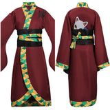 Anime Demon Slayer - Agatsuma Zenitsu Kimono Cosplay Disfraz Traje Navidad Carnaval Fiesta disfrazdeptdiadebrujas.com®