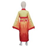 Anime Demon Slayer - Rengoku Kyoujurou Niños Kimono Cosplay Navidad Disfraz Traje Vestido Carnaval disfrazdeptdiadebrujas.com®