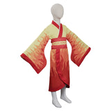 Anime Demon Slayer - Rengoku Kyoujurou Niños Kimono Cosplay Navidad Disfraz Traje Vestido Carnaval disfrazdeptdiadebrujas.com®