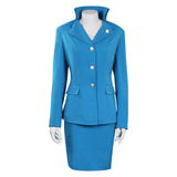 Series de TV Snowpiercer Temporada 3 Melanie Carville Cosplay Navidad Disfraz Falda Uniforme Conjunto Carnaval