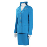 Series de TV Snowpiercer Temporada 3 Melanie Carville Cosplay Navidad Disfraz Falda Uniforme Conjunto Carnaval