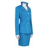Series de TV Snowpiercer Temporada 3 Melanie Carville Cosplay Navidad Disfraz Falda Uniforme Conjunto Carnaval