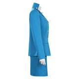 Series de TV Snowpiercer Temporada 3 Melanie Carville Cosplay Navidad Disfraz Falda Uniforme Conjunto Carnaval