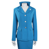 Series de TV Snowpiercer Temporada 3 Melanie Carville Cosplay Navidad Disfraz Falda Uniforme Conjunto Carnaval