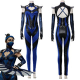 Juego Mortal Kombat 11 kitana Cospaly Disfraz Halloween Carnaval Traje