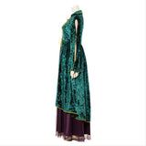 Película Hocus Pocus Winifred Sanderson Cosplay Disfraz Halloween Carnaval Traje