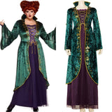 Película Hocus Pocus Winifred Sanderson Cosplay Disfraz Halloween Carnaval Traje