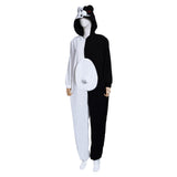 Juego Danganronpa Monokuma Mono Pajama Halloween Carnaval Cosplay Disfraz