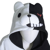 Juego Danganronpa Monokuma Mono Pajama Halloween Carnaval Cosplay Disfraz