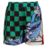 Anime Demon Slayer Kamado Tanjirou Niños Cosplay Disfraz Pantalón Creación Secundaria-disfrazdeptdiadebrujas.com®