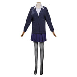 Anime Aharen-san wa Hakarenai Reina Aharen Cosplay Disfraz Traje Vestido Falda Navidad Carnaval