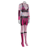 Juego Arcane: League of Legends-Jinx Cosplay Disfraz Traje Navidad Carnaval Fiesta