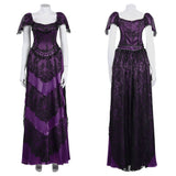 TV The Gilded Age - Agnes Van Rhijn Cosplay Navidad Disfraz Traje Vestido