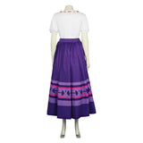 Anime Encanto Luisa Madrigal Cosplay Navidad Disfraz Traje Vestido Falda