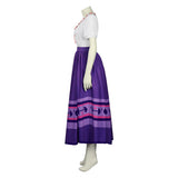 Anime Encanto Luisa Madrigal Cosplay Navidad Disfraz Traje Vestido Falda