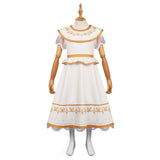 Anime Encanto Mirabel Niños Cosplay Navidad Disfraz Traje Vestido