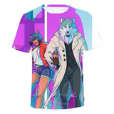 BNA Brand New Animal Camiseta Estampada para Adultos Camiseta Casual Unisex