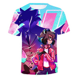 BNA Brand New Animal Camiseta Estampada para Adultos Camiseta Casual Unisex