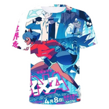 BNA Brand New Animal Camiseta Estampada para Adultos Camiseta Casual Unisex