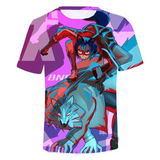 BNA Brand New Animal Camiseta Estampada para Adultos Camiseta Casual Unisex