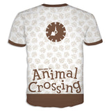 Animal Crossing Bosque de Los Animales Tom Nook Camiseta de Verano Unisex