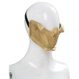 Mortal Kombat 11 Scorpion Máscara Ajustable Halloween Cosplay Accesorios Máscara para Adultos