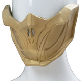Mortal Kombat 11 Scorpion Máscara Ajustable Halloween Cosplay Accesorios Máscara para Adultos