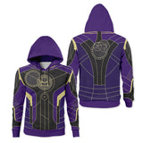 Película Ethernals Kingo Sudadera Cosplay Navidad Fiesta 3D Impreso chaqueta