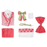 Anime Demon Slayer Tsuyuri Kanawo Kimono Mucama Cosplay Navidad Disfraz Vestido Carnaval Traje