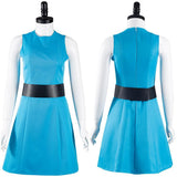 Anime The Powerpuff Girls-Bubbles Cosplay Disfraz Halloween Falda Carnaval