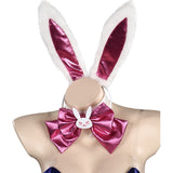 Juego Overwatch OW Dva Bunny Girl Mono Cosplay Disfraz Halloween Carnaval Sensual Traje Mujer Per.