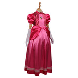 The Super Mario Bros. Movie Peach Cosplay Disfraz Niños Vestido Trajes Halloween Carnaval Fiesta Disfraz Traje