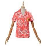 Anime Animal Crossing Isabelle Playa Camisas para mujer Cosplay Disfraz