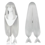 Juego Arknights Skadi Cosplay Peluca Cabello Sintético Resistente al Calor Carnival Halloween Fiesta