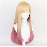 Anime My Dress-Up Darling Marin Kitagawa Cosplay Peluca Cabello Sintético Resistente al Calor Fiesta