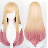 Anime My Dress-Up Darling Marin Kitagawa Cosplay Peluca Cabello Sintético Resistente al Calor Fiesta