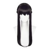 Anime Spy x Family Yor Forger /Yor Briar Cosplay Peluca Cabello Sintético Resistente al Calor Navidad Fiesta