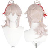 Juego Genshin Impact Kazuha Cosplay Peluca Cabello Sintético Resistente al Calor Carnival Halloween Fiesta