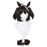 Anime Pretty Derby - Kitasan Cosplay Peluca Cabello Sintético Resistente al Calor Carnival Halloween Fiesta