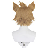 Juego Genshin Impact- Gorou Cosplay Peluca Cabello Sintético Resistente al Calor Carnival Halloween Fiesta