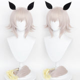 Anime Pretty Derby - Curren Chan Cosplay Peluca Cabello Sintético Resistente al Calor Carnival Halloween Fiesta