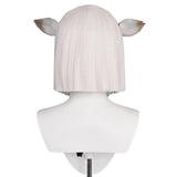 Juego Arknights - Carnelian Cosplay Peluca Cabello Sintético Resistente al Calor Carnival Halloween Fiesta