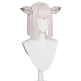 Juego Arknights - Carnelian Cosplay Peluca Cabello Sintético Resistente al Calor Carnival Halloween Fiesta