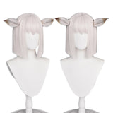 Juego Arknights - Carnelian Cosplay Peluca Cabello Sintético Resistente al Calor Carnival Halloween Fiesta