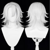 Anime Demon Slayer Uzui Tengen Cosplay Peluca Cabello Sintético Resistente al Calor Navidad Fiesta